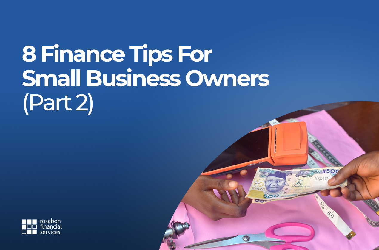 Finance Tips For Small Business Owners (Pt 2) | RFS Blog